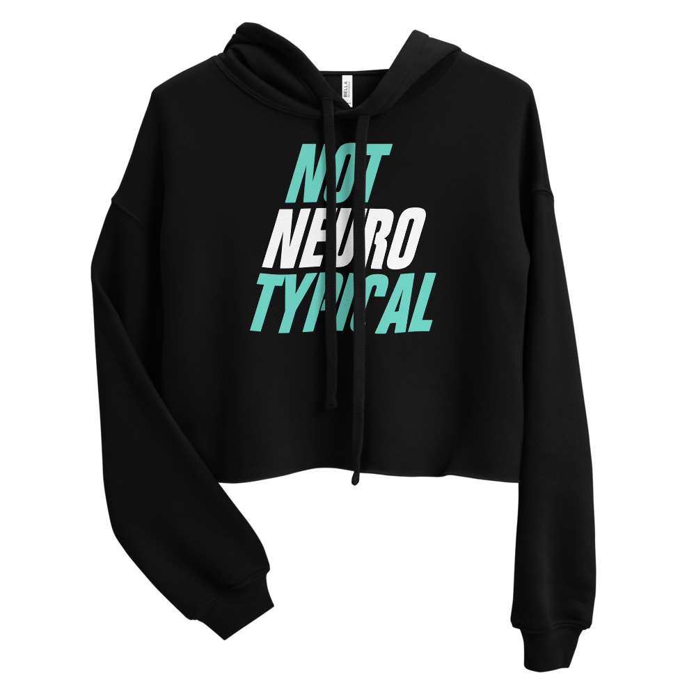 Not Neuro Typical Crop Hoodie - Image 3