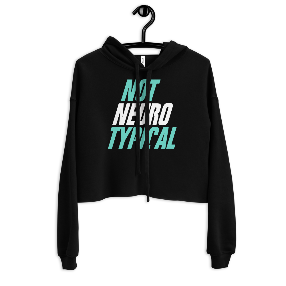 Not Neuro Typical Crop Hoodie - Image 4